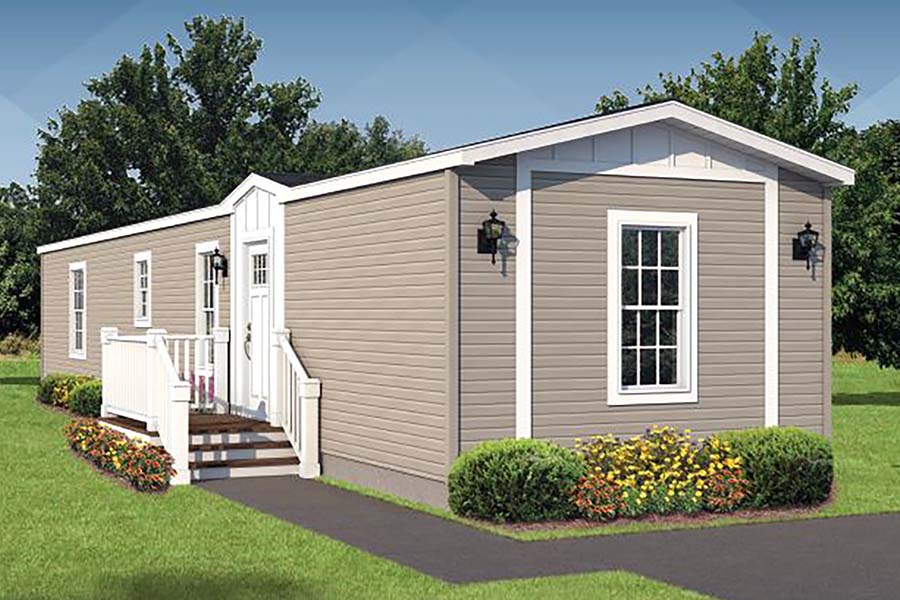 The Arkansas Single Wide Exterior