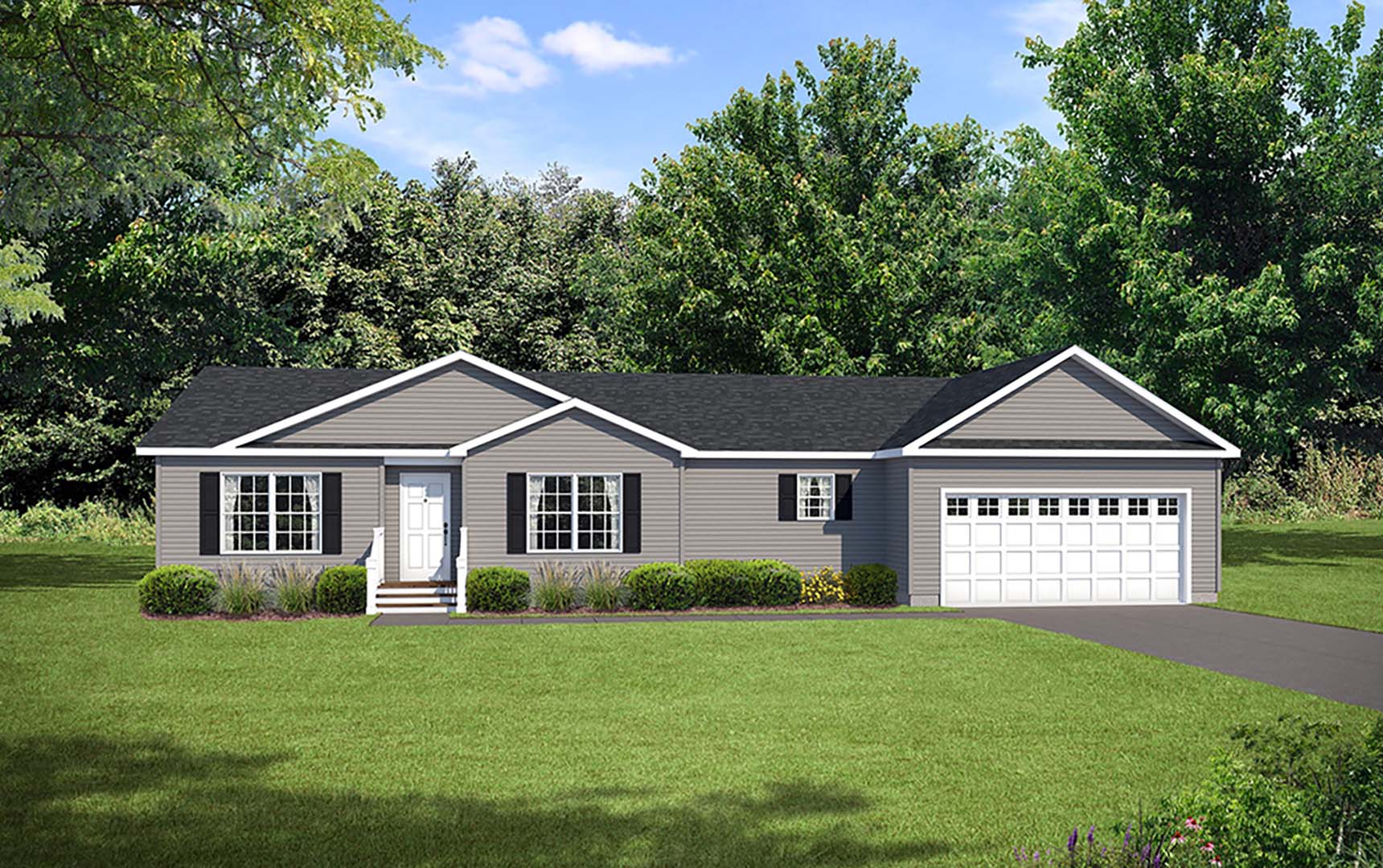Modular Homes Rancher Modular Additions Ranch Style Home Ranch Style House Plan 2 Beds 2