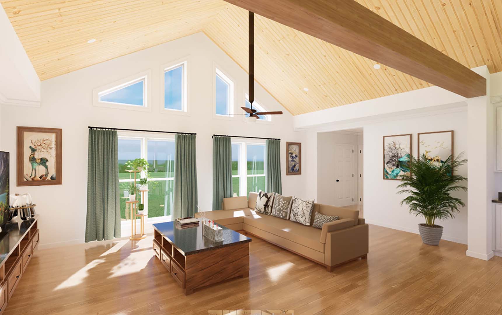 The Atlanta Ranch Interior