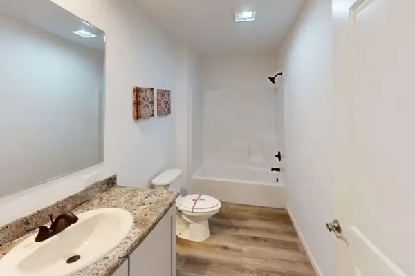The Louisville Two Ranch Bathroom