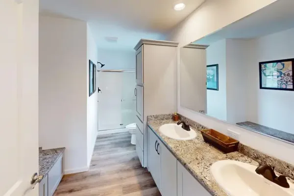 The Louisville Two Ranch Master Bathroom