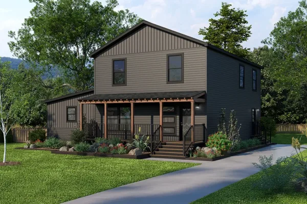 The Forth Worth Barndo III 2-Story Exterior